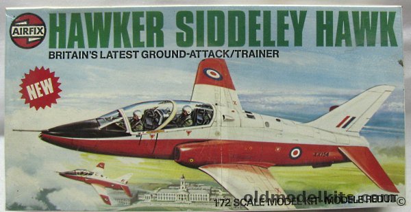 Airfix 1/72 Hawker Siddeley HS-1182 Hawk Ground Attack or Trainer Version, 03026-1 plastic model kit